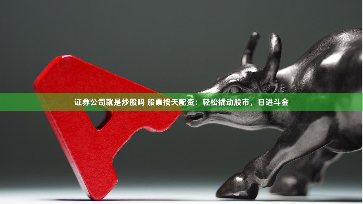 证券公司就是炒股吗 股票按天配资：轻松撬动股市，日进斗金